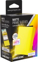 Gamegenic: Matte Prime Sleeves (66x91 mm) - Yellow - 100 sztuk