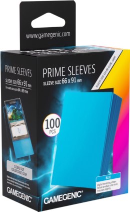 Gamegenic: Prime Sleeves (66x91 mm) - Blue - 100 sztuk