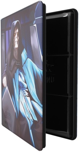 Gamegenic: Star Wars Unlimited - Ashes of the Empire - Zip-Up Album 18-Pocket - Jedi Luke Skywalker & Emperor Palpatine