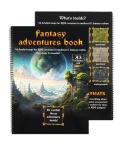 Księga RPG: Fantasy Adventures Book A3 (heksagonalna)