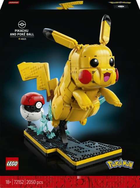 LEGO POKEMON Pikachu i Pokéball