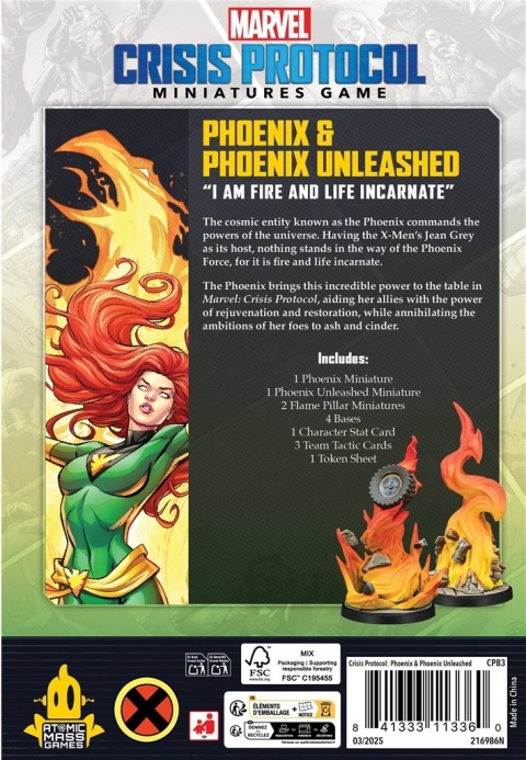 Marvel: Crisis Protocol - Phoenix & Phoenix Unleashed - Character Pack