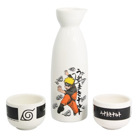 Naruto Shippuden Ceramic Sake Set Narut - zestaw do sake