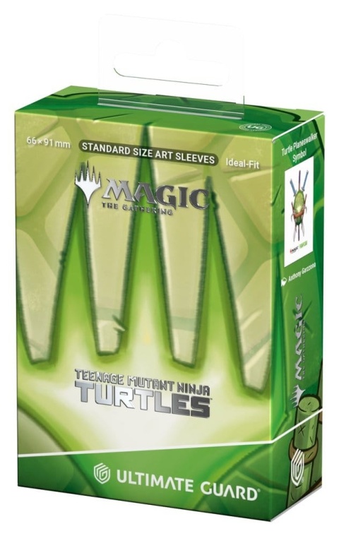 Ultimate Guard Art Sleeves Magic: The Gathering | Teenage Mutant Ninja Turtles - Turtle Planeswalker Symbol (100)