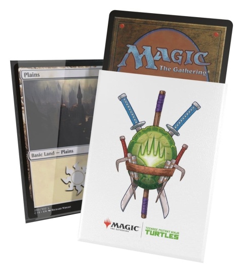 Ultimate Guard Art Sleeves Magic: The Gathering | Teenage Mutant Ninja Turtles - Turtle Planeswalker Symbol (100)