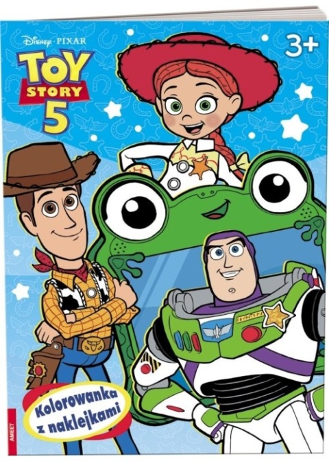 Disney PIXAR Toy Story 5 Kolorowanka z naklejkami