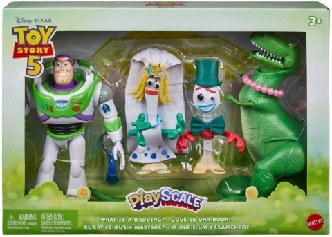 Disney PIXAR Toy Story 5 PlayScale Figurki 4-pak
