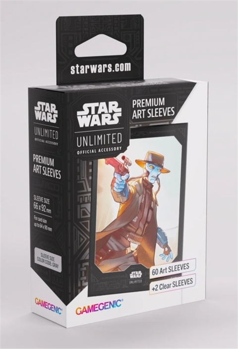 Gamegenic: Star Wars Unlimited - Ashes of the Empire - Premium Art Sleeves - Cad Bane