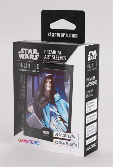 Gamegenic: Star Wars Unlimited - Ashes of the Empire - Premium Art Sleeves - Emperor Palpatine
