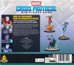 Marvel: Crisis Protocol - Iron Lad, Iron Monger, Kang the Conqueror & Rescue