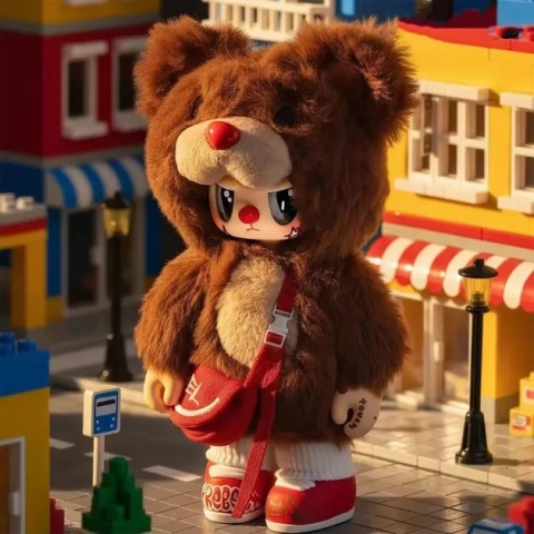 POP TOP Rebel Bear z serii "Find A Bag" – COOL BOY