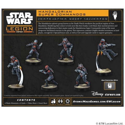 Star Wars: Legion 2.0 - Mandalorian Super Commandos