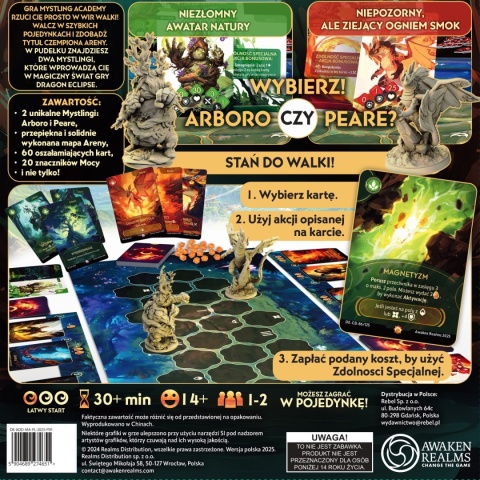 Dragon Eclipse: Mystling Academy - Peare kontra Arboro
