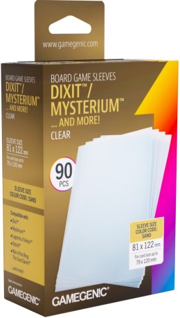Gamegenic: Board Game Sleeves - Dixit (81x122 mm) - Clear - 90 sztuk