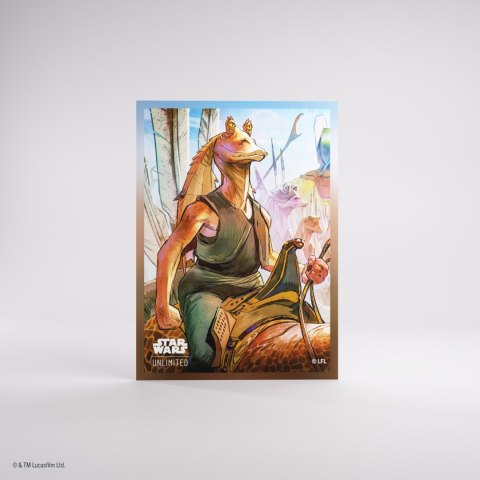 Gamegenic: Star Wars Unlimited - Premium Art Sleeves - Jar Jar Binks