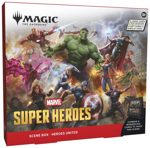 Magic the Gathering: Marvel Super Heroes - Scene Box - Heroe United (1)