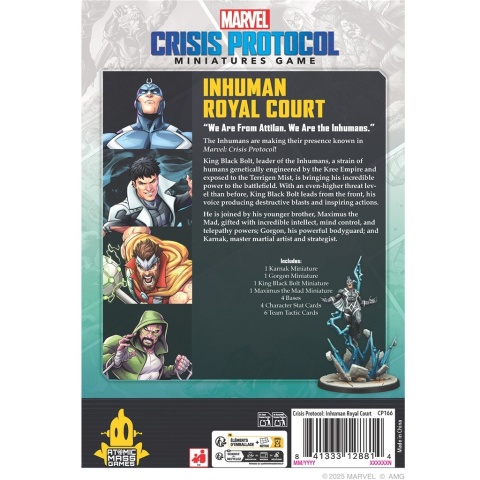 Marvel: Crisis Protocol - Inhuman Royal Court Character Pack