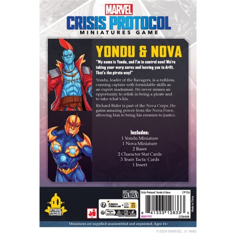 Marvel: Crisis Protocol - Nova & Yondu Character Pack
