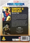 Marvel: Crisis Protocol - Sunspot & Warlock Character Pack