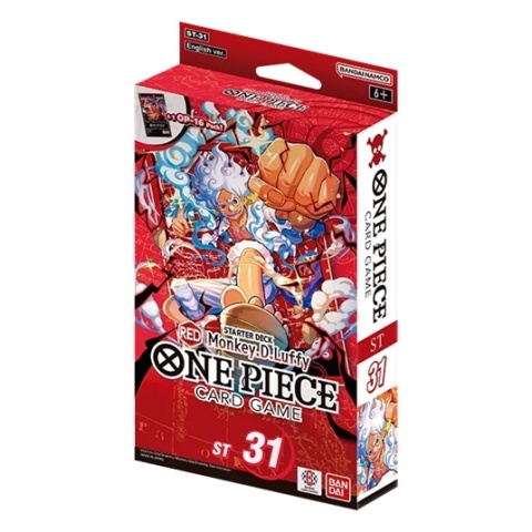 One Piece: The Card Game - ST-31 - Starter Deck - Red Monkey.D.Luffy