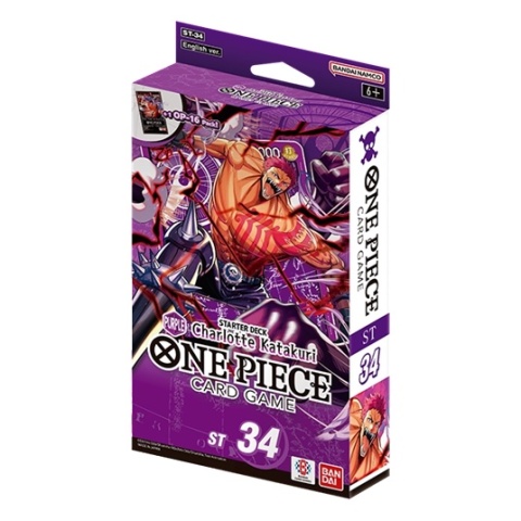 One Piece: The Card Game - ST-34 - Starter Deck - Purple Charlotte Katakuri