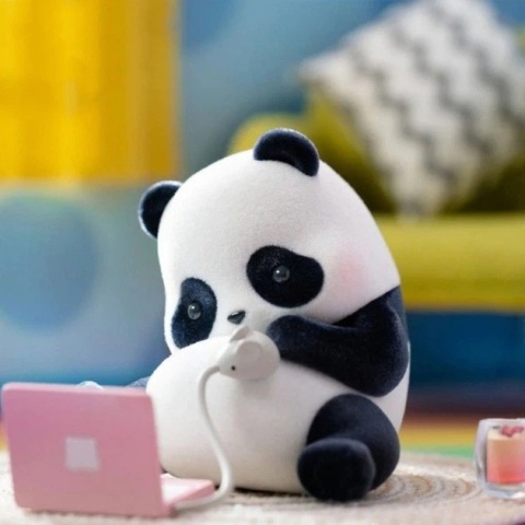POP TOP 52 Toys "Panda Roll" - PANDA AS A CAT