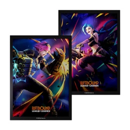 Riftbound: League of Legends TCG Vendetta - Art Sleeves Vi vs Jynx