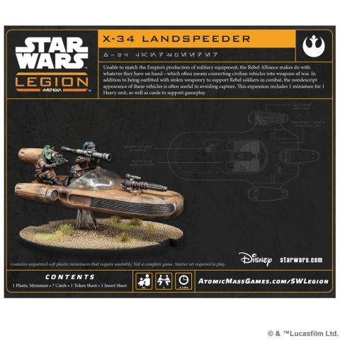 Star Wars: Legion 2.0 - X-34 Landspeeder