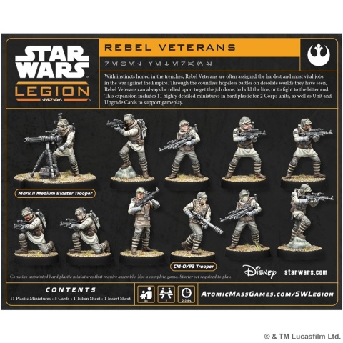 Star Wars: Legion 2.0 - Rebel Veterans