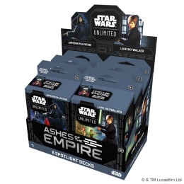 Star Wars: Unlimited Card Game - Ashes of the Empire - Spotlight Deck Display (6)