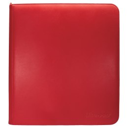 Ultra Pro: Vivid 12-Pocket Zippered PRO-Binder - Red