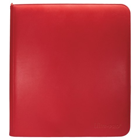 Ultra Pro: Vivid 12-Pocket Zippered PRO-Binder - Red