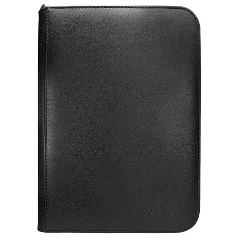 Ultra Pro: Vivid 4-Pocket Zippered PRO-Binder - Black