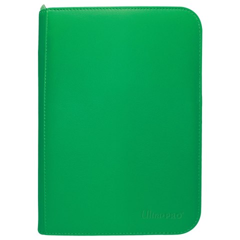 Ultra Pro: Vivid 4-Pocket Zippered PRO-Binder - Green