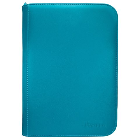 Ultra Pro: Vivid 4-Pocket Zippered PRO-Binder - Teal