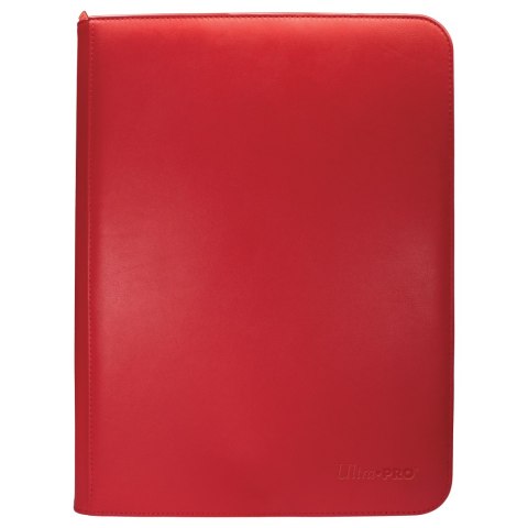 Ultra Pro: Vivid 9-Pocket Zippered PRO-Binder - Red