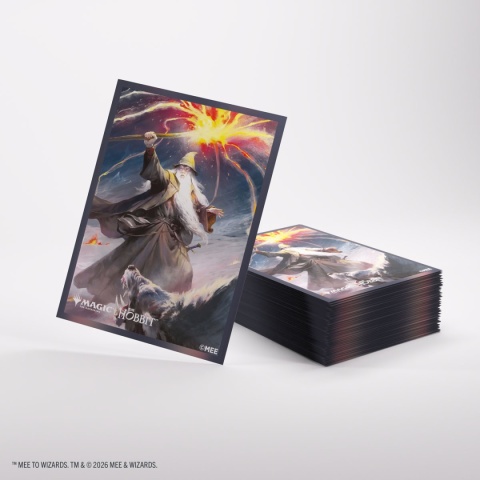 Gamegenic: Magic the Gathering - The Hobbit - Premium Art Sleeves - Gandalf, Shadow's Foe