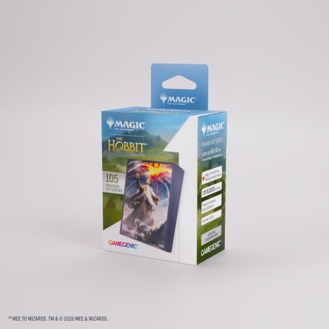 Gamegenic: Magic the Gathering - The Hobbit - Premium Art Sleeves - Gandalf, Shadow's Foe