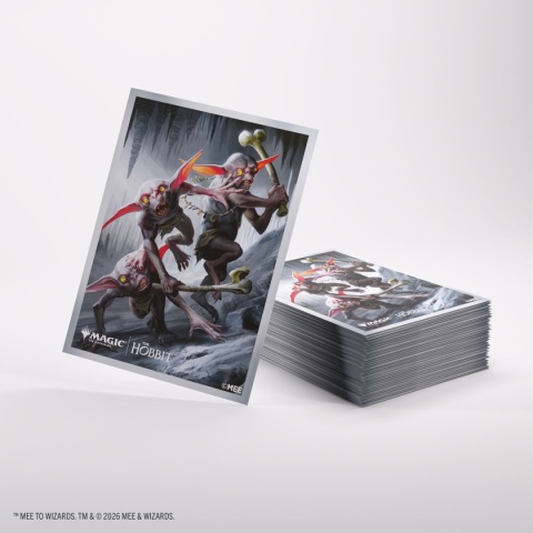 Gamegenic: Magic the Gathering - The Hobbit - Premium Art Sleeves - Goblin Army Token