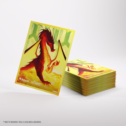 Gamegenic: Magic the Gathering - The Hobbit - Premium Art Sleeves - Smaug the Golden