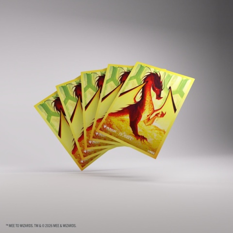 Gamegenic: Magic the Gathering - The Hobbit - Premium Art Sleeves - Smaug the Golden