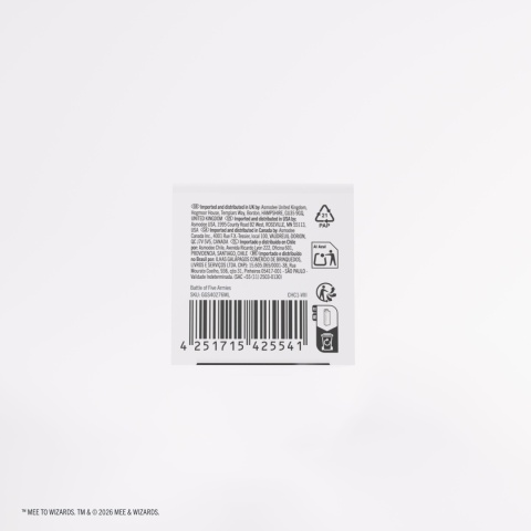 Gamegenic: Magic the Gathering - The Hobbit - Prime Playmat - Battle of Five Armies