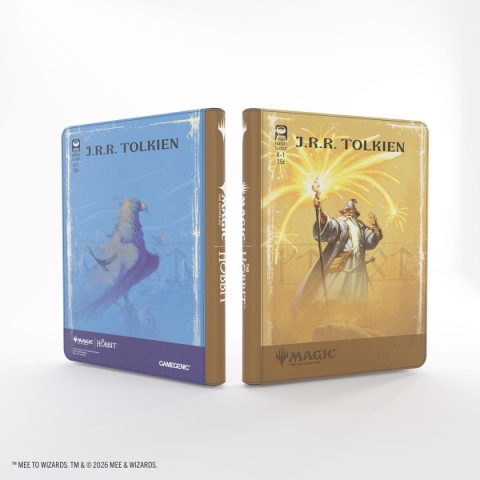 Gamegenic: Magic the Gathering - The Hobbit - Zip-Up Album 18-Pocket - Gandalf, Goblin's Bane/The Lord of the Eagles