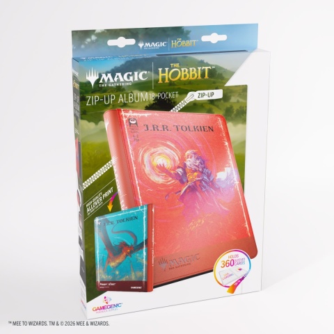 Gamegenic: Magic the Gathering - The Hobbit - Zip-Up Album 18-Pocket -The Arkenstone/Smaug, Worm of Dread