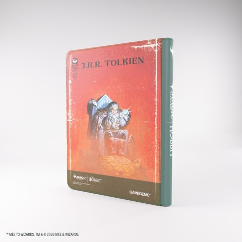 Gamegenic: Magic the Gathering - The Hobbit - Zip-Up Album 18-Pocket - Thranduil, the Elvenking/The Mountain-king