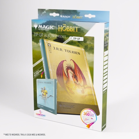 Gamegenic: Magic the Gathering - The Hobbit - Zip-Up Album 18-Pocket - Villain 1 (alternate design 3)/Human 1