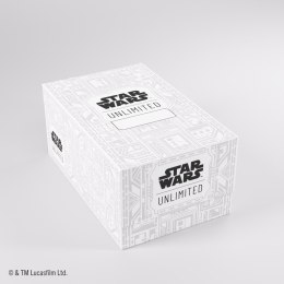 Gamegenic: Star Wars Unlimited - Double Soft Crate - Unlimited Pattern White