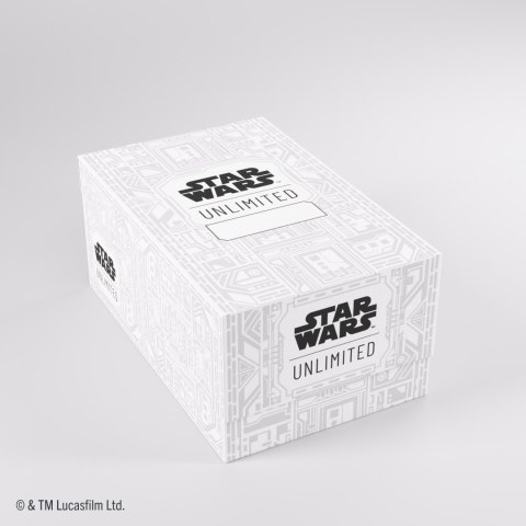 Gamegenic: Star Wars Unlimited - Double Soft Crate - Unlimited Pattern White