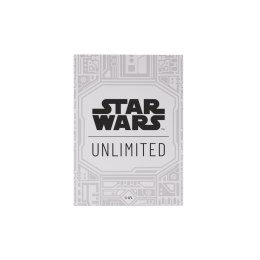 Gamegenic: Star Wars Unlimited - Premium Art Sleeves - Unlimited Pattern White