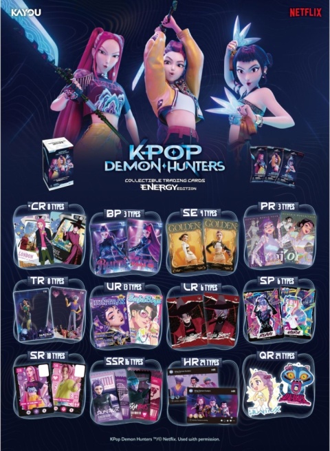 K-Pop Demon Hunters: Energy Edition - Platinum Blister Display (12)